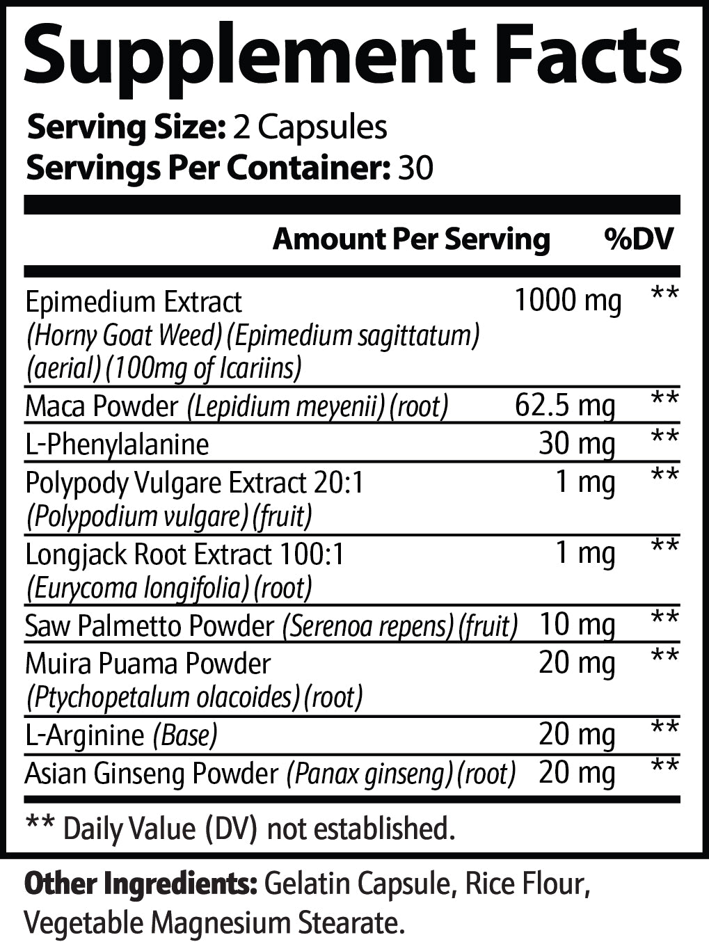 Horny Goat Weed Essential Blend