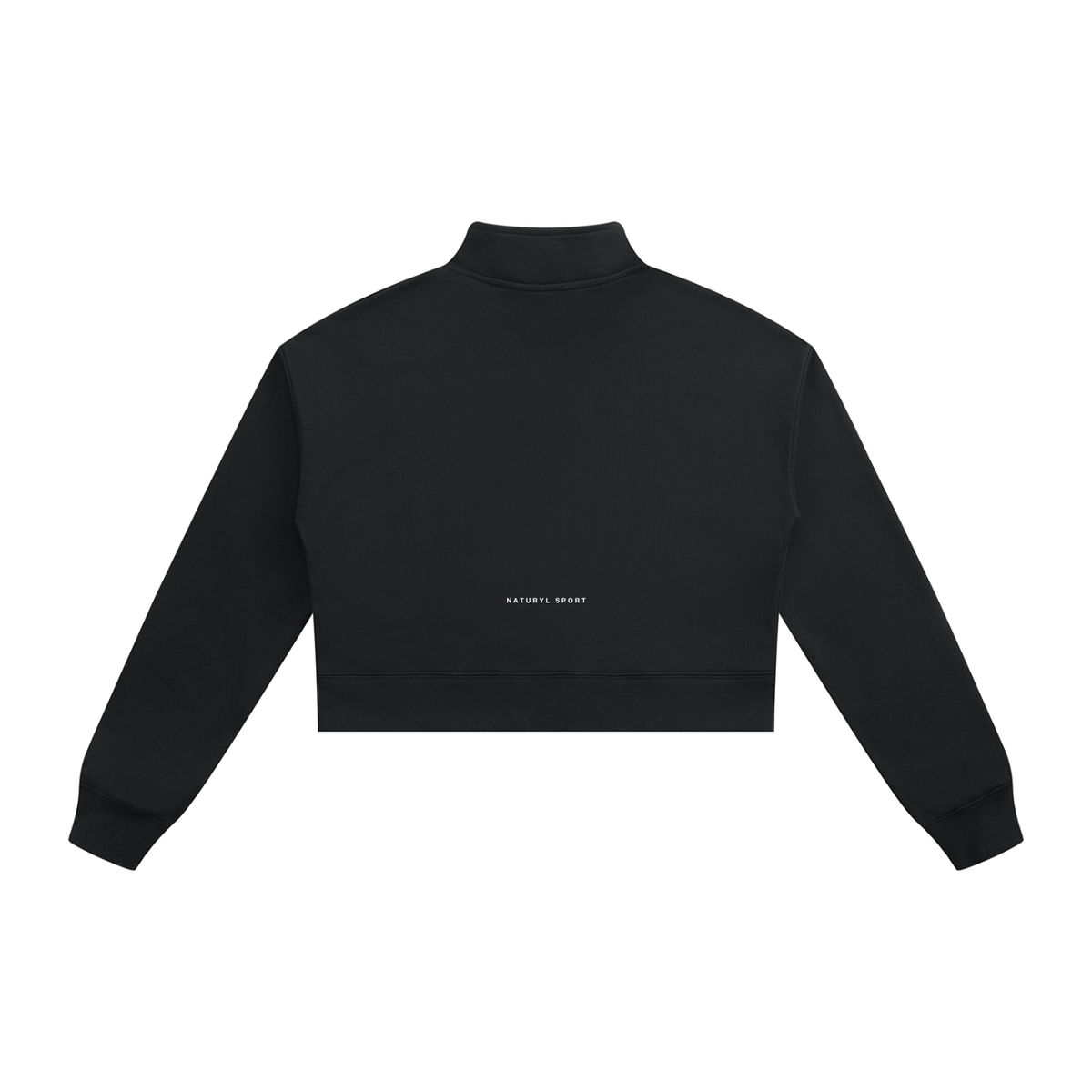 Crop Quarter-Zip Sweatshirt