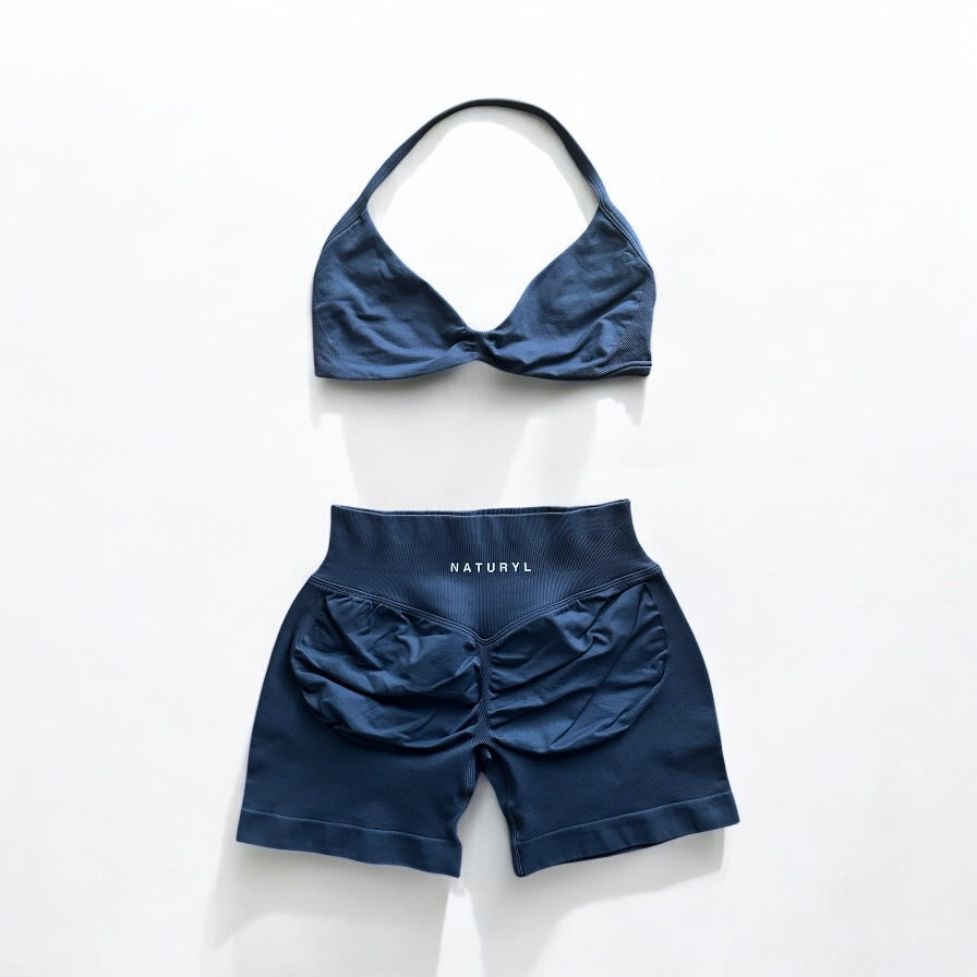THE HALTER SCULPT BRA