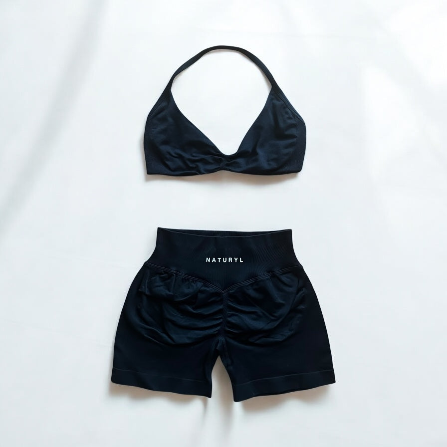 THE HALTER SCULPT BRA