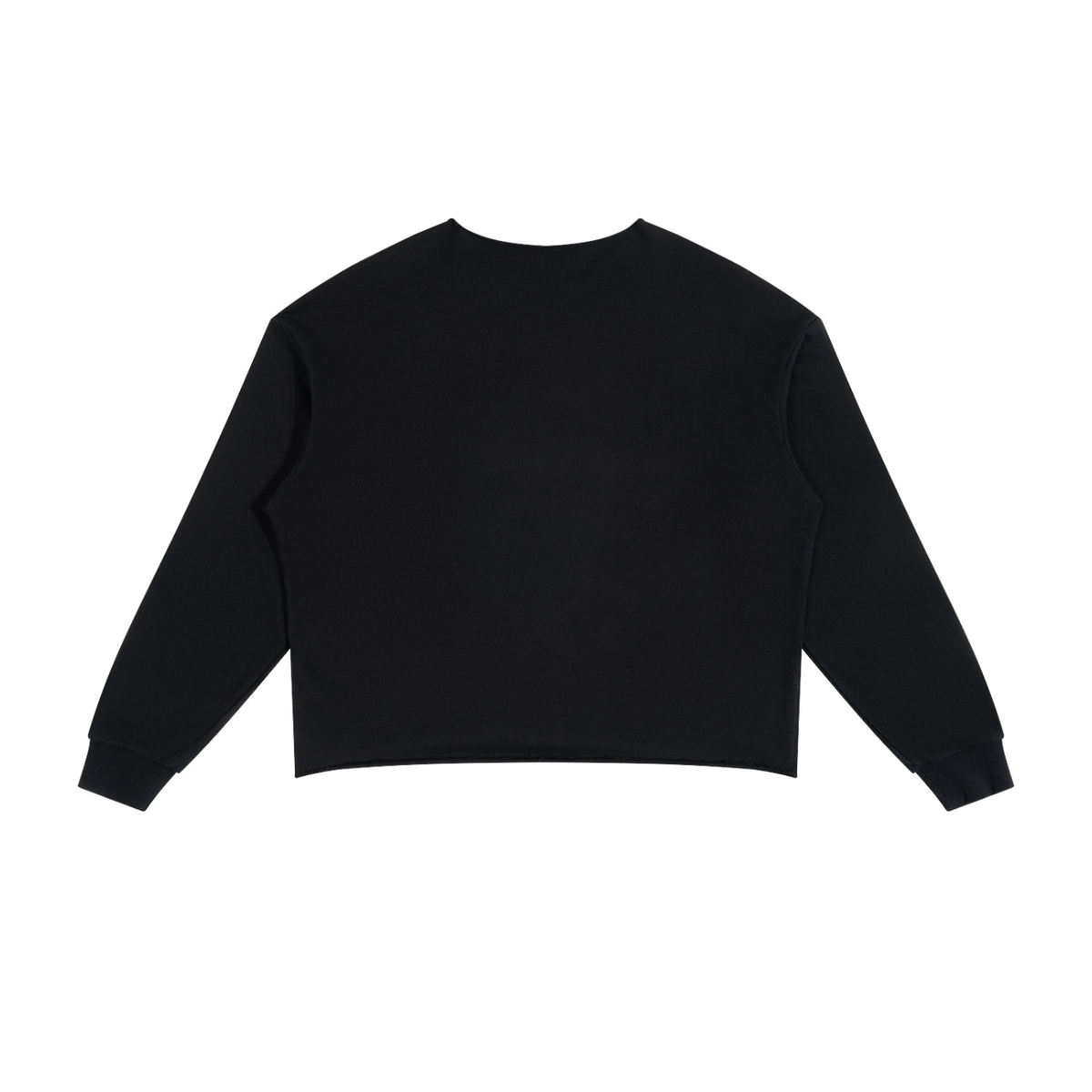 Raw Edge Boxy Sweatshirt