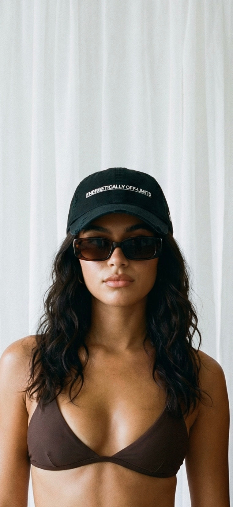 The Energetically Off-Limits Distressed Dad Hat