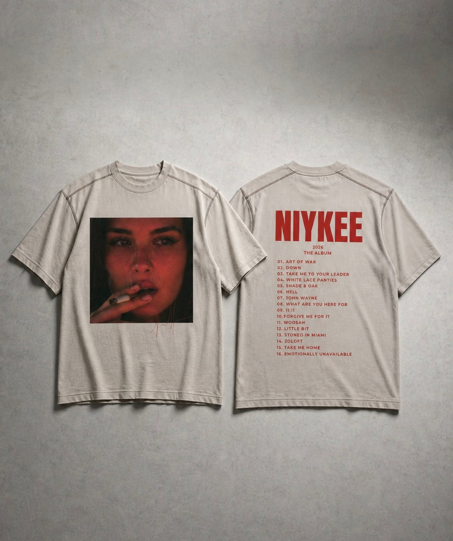 Official Niykee Album T-Shirt
