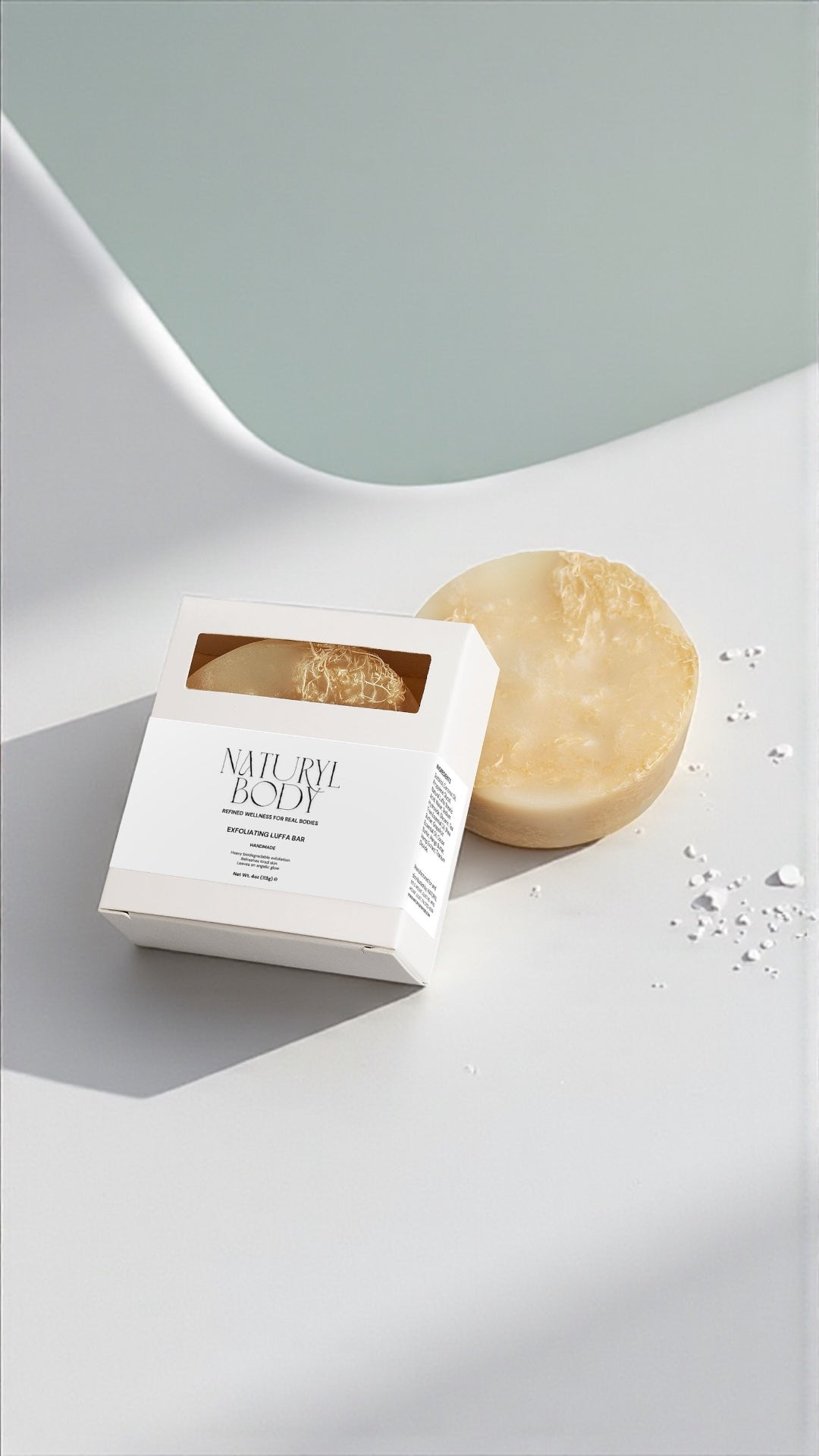 Exfoliating Luffa Bar