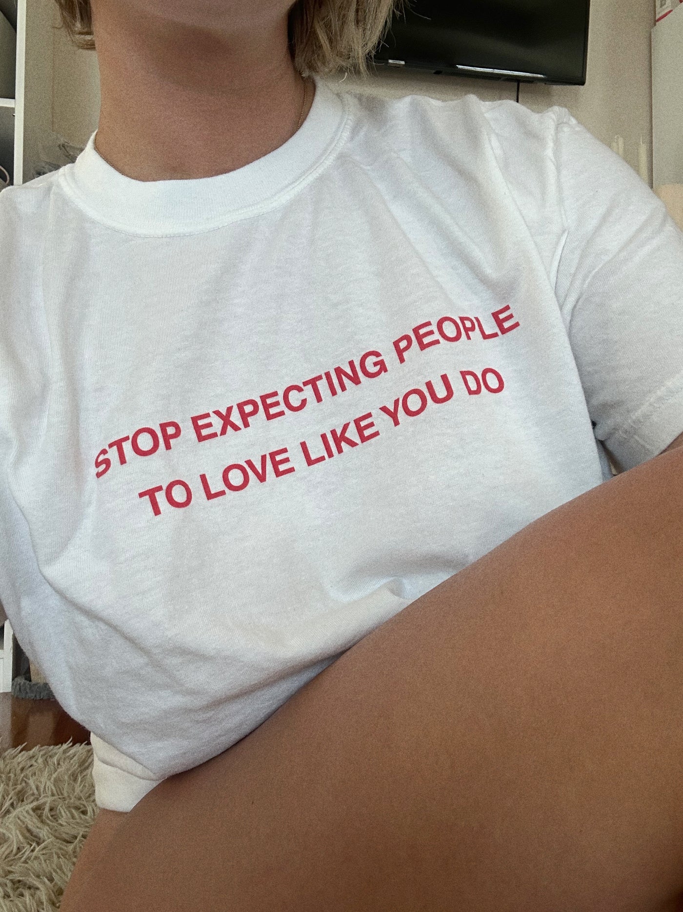 THE STOP EXPECTING TEE