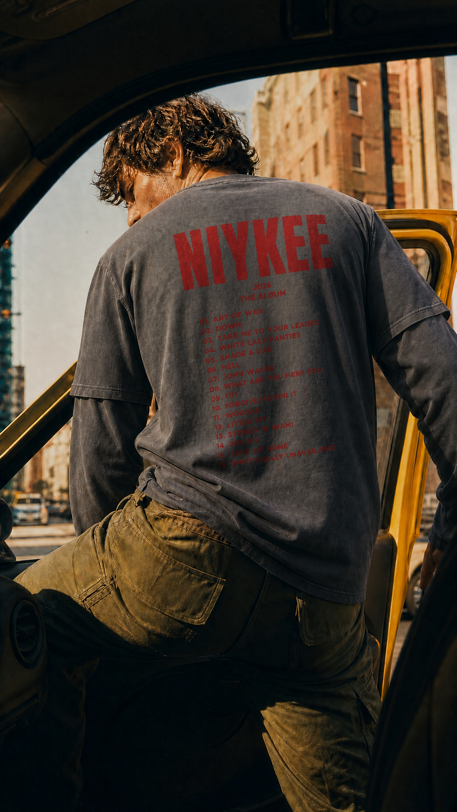 Official Niykee Album Layered Long Sleeve