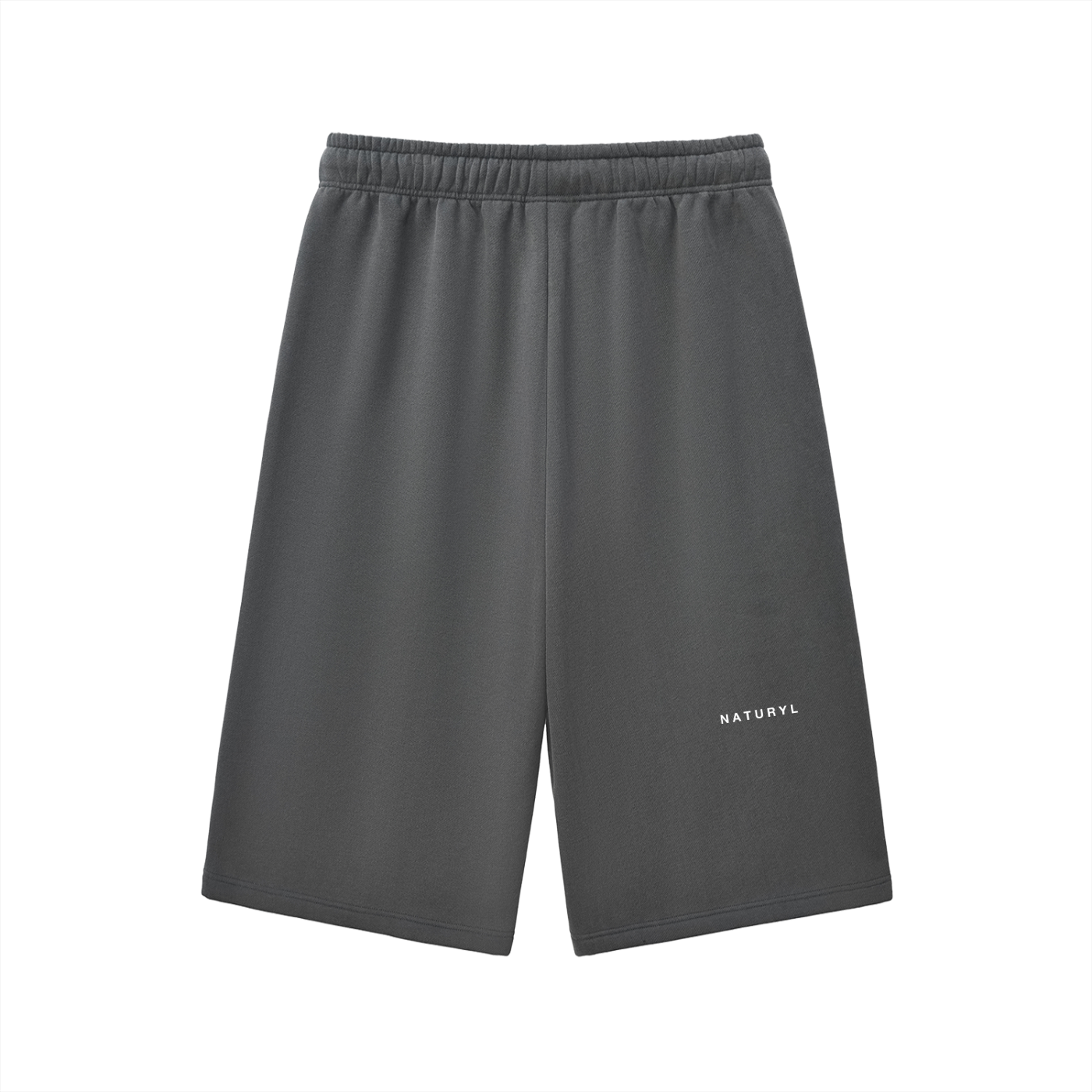 Relaxed Drawstring Three-quarter Sweatpants