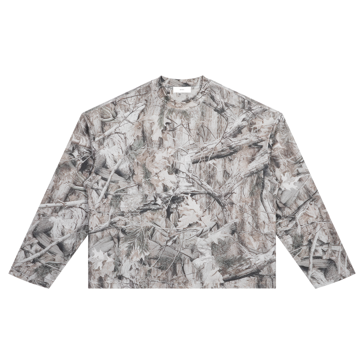 Unisex Camo Waffle T-Shirt