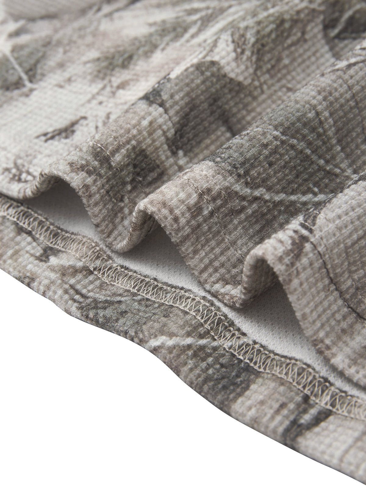Unisex Camo Waffle T-Shirt