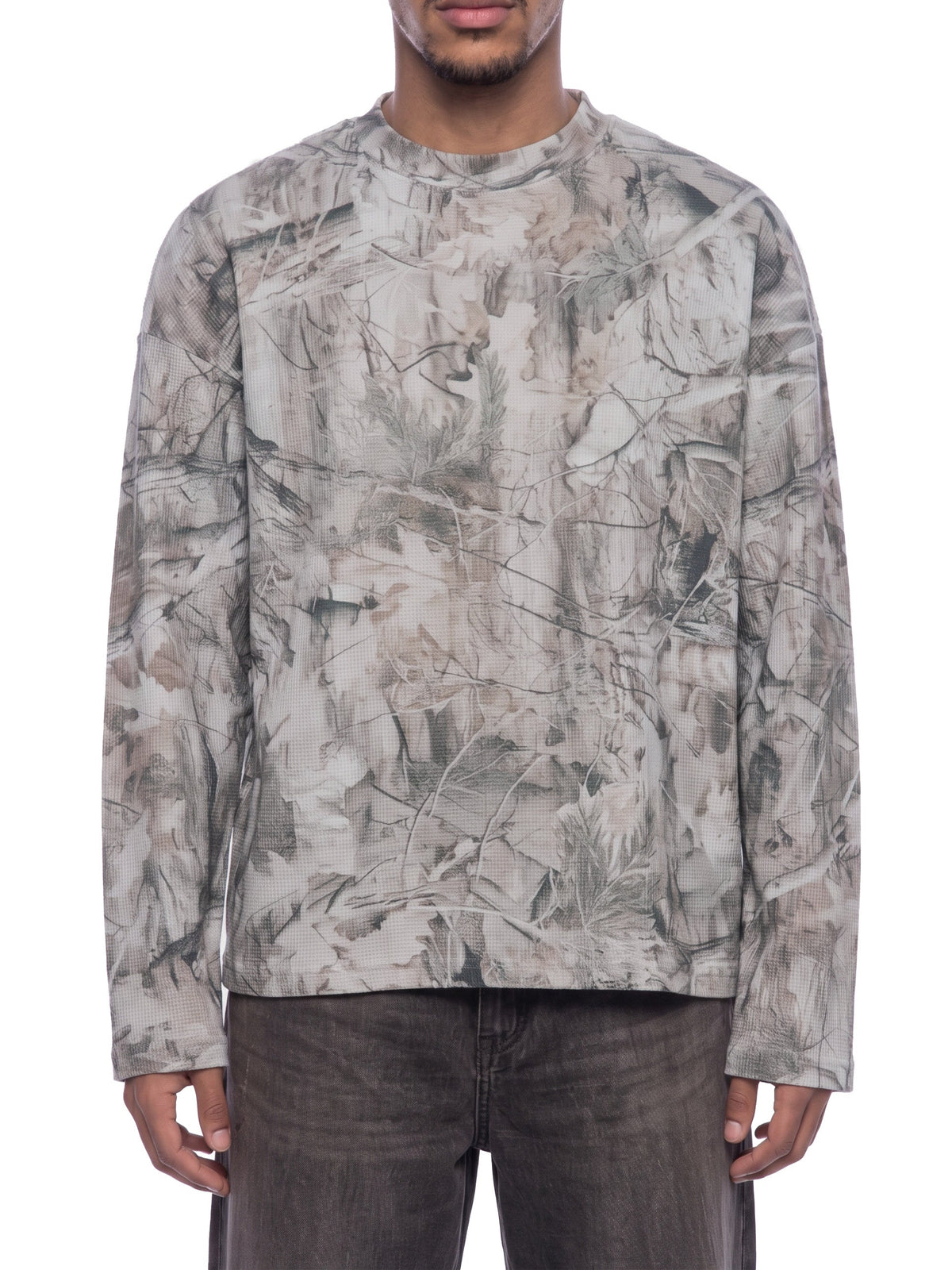Unisex Camo Waffle T-Shirt