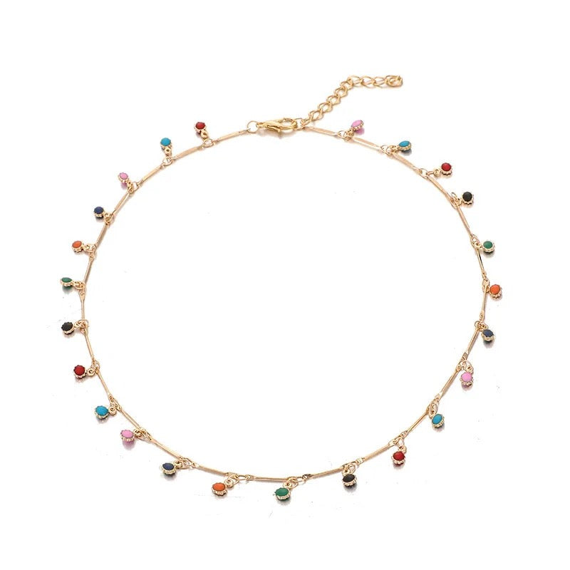 The Color Drop Choker - Stylish Jewelry by Niykee