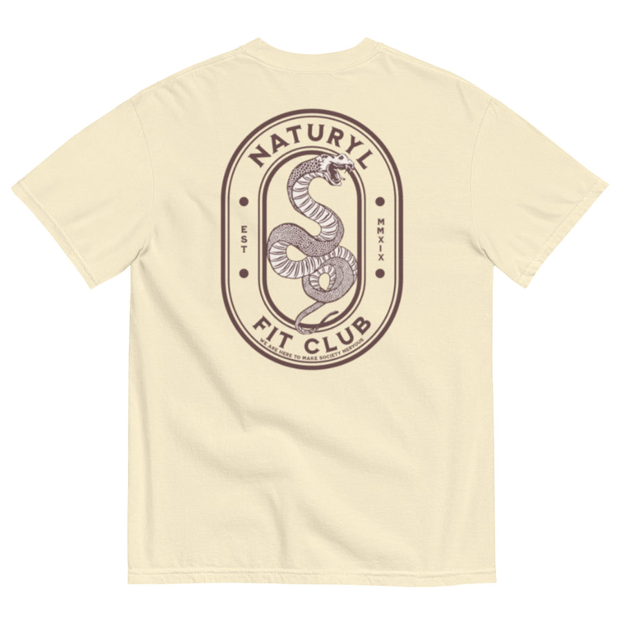 THE NATURYL FIT CLUB SNAKE TEE