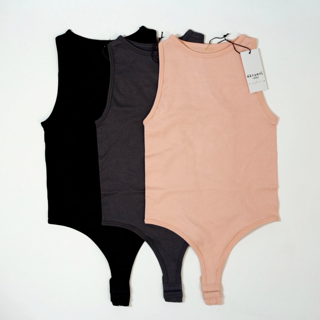 THE BASIC RIBBED BODYSUIT