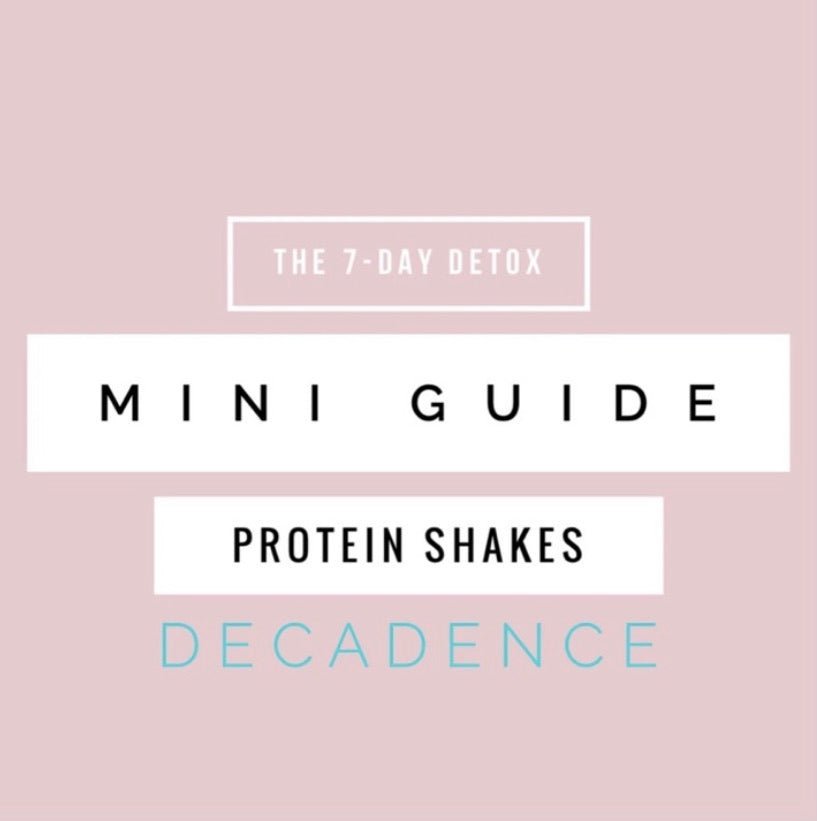 DECADENCE MINI GUIDE
