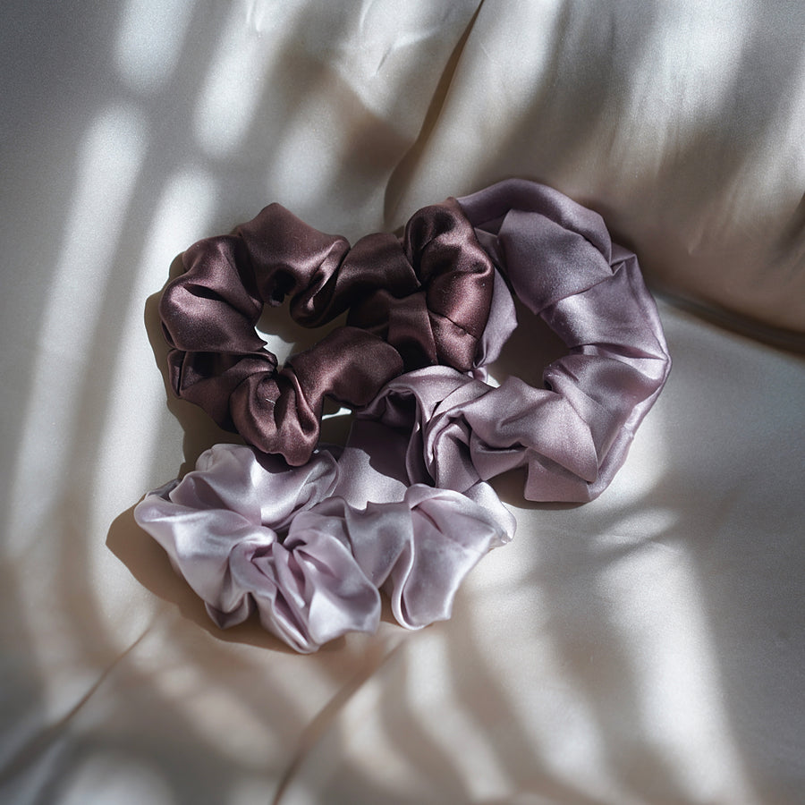 THE SILK SCRUNCHIE SET